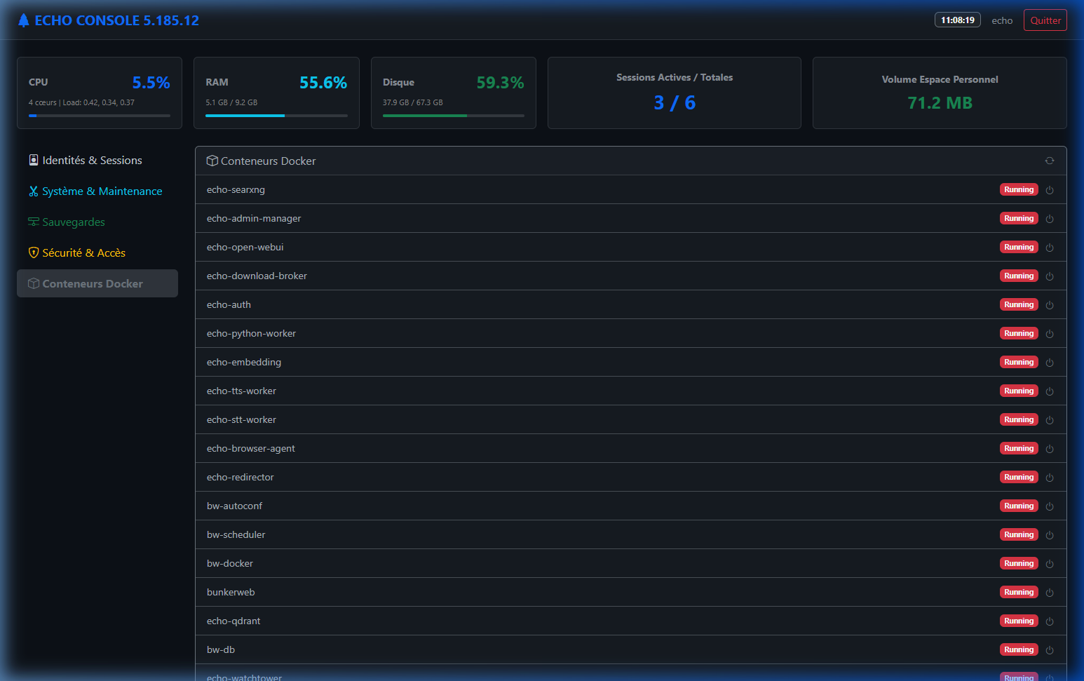 Supervision Docker