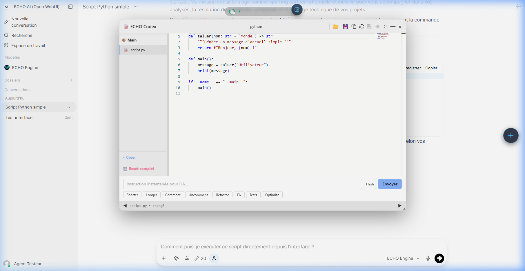 Codex Sandbox